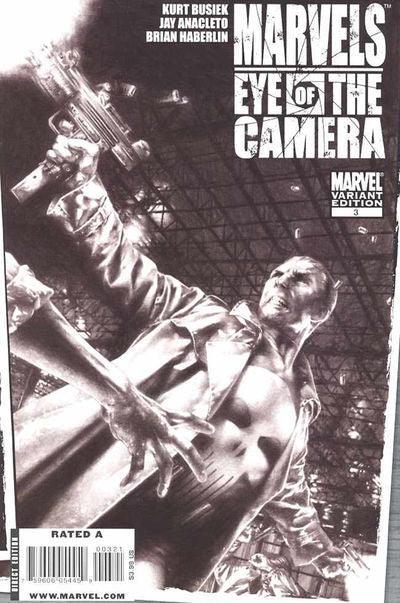MARVELS EYE OF CAMERA #3 B & W VAR