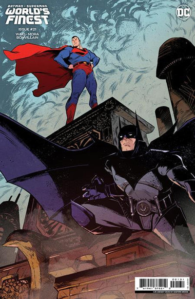 BATMAN SUPERMAN WORLDS FINEST (2022) #21 CVR E INC 1:25 SANFORD GREENE CARD STOCK VAR