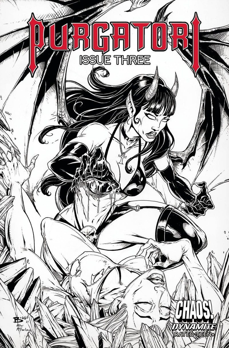 PURGATORI VOL 4 #3 CVR N 11 COPY FOC INCV MCFARLANE HOMAGE