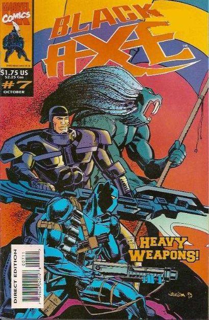 BLACK AXE #7 - Kings Comics