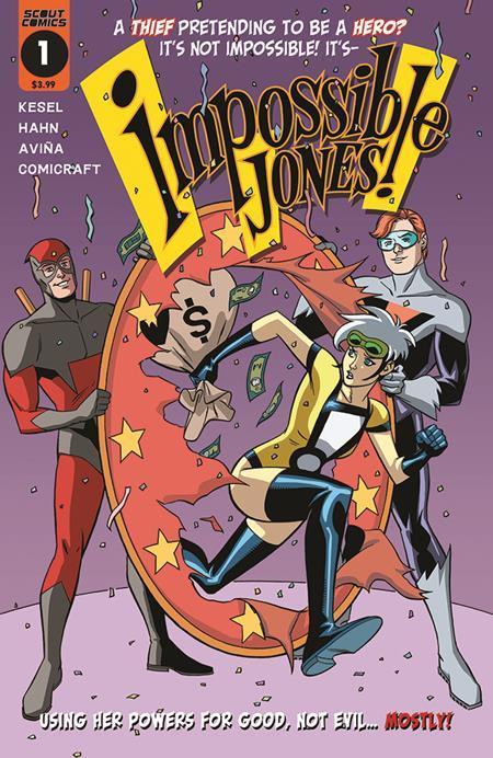 IMPOSSIBLE JONES #1 CVR A DAVID HAHN/KARL KESEL