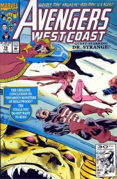 AVENGERS WEST COAST #79 - Kings Comics