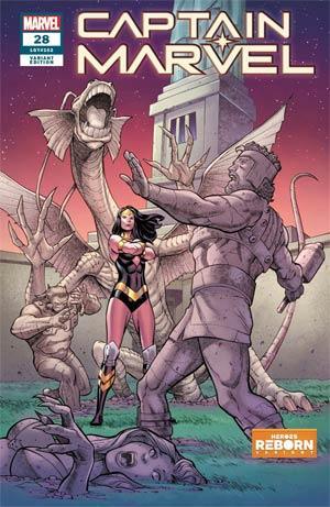 CAPTAIN MARVEL VOL 9 (2019) #28 PACHECO REBORN VAR