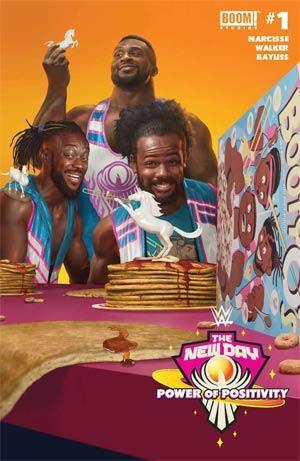 WWE NEW DAY POWER OF POSITIVITY #1 CVR B RAHZZAH