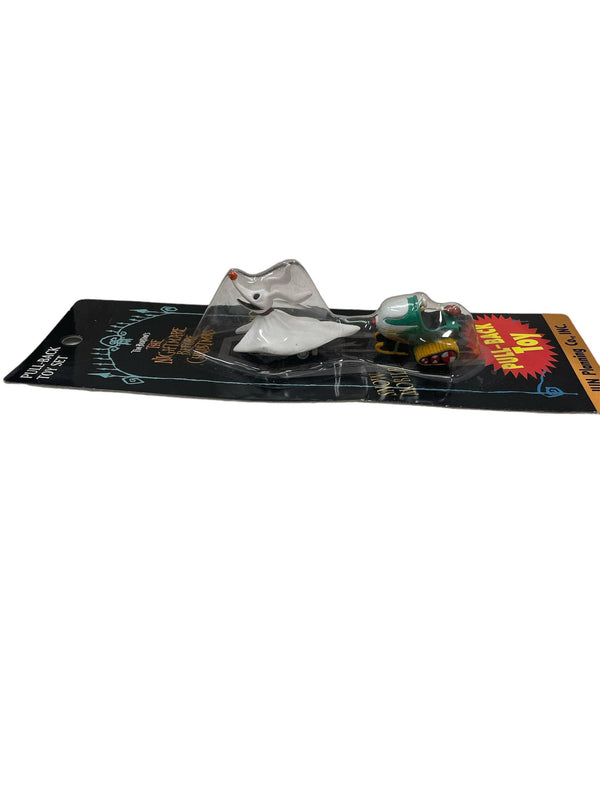 VINTAGE NIGHTMARE BEFORE CHRISTMAS PULL-BACK SET