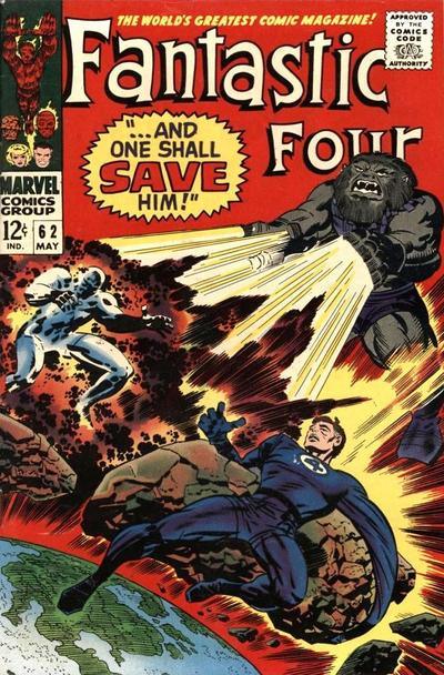 FANTASTIC FOUR #62 (FN/VF)