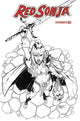 RED SONJA VOL 8 #27 PREMIUM MIRACOLO B&W VAR
