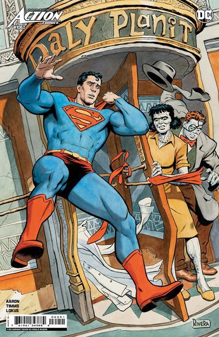 ACTION COMICS VOL 2 (2011) #1062 CVR F INC 1:50 PAOLO RIVERA CARD STOCK VAR
