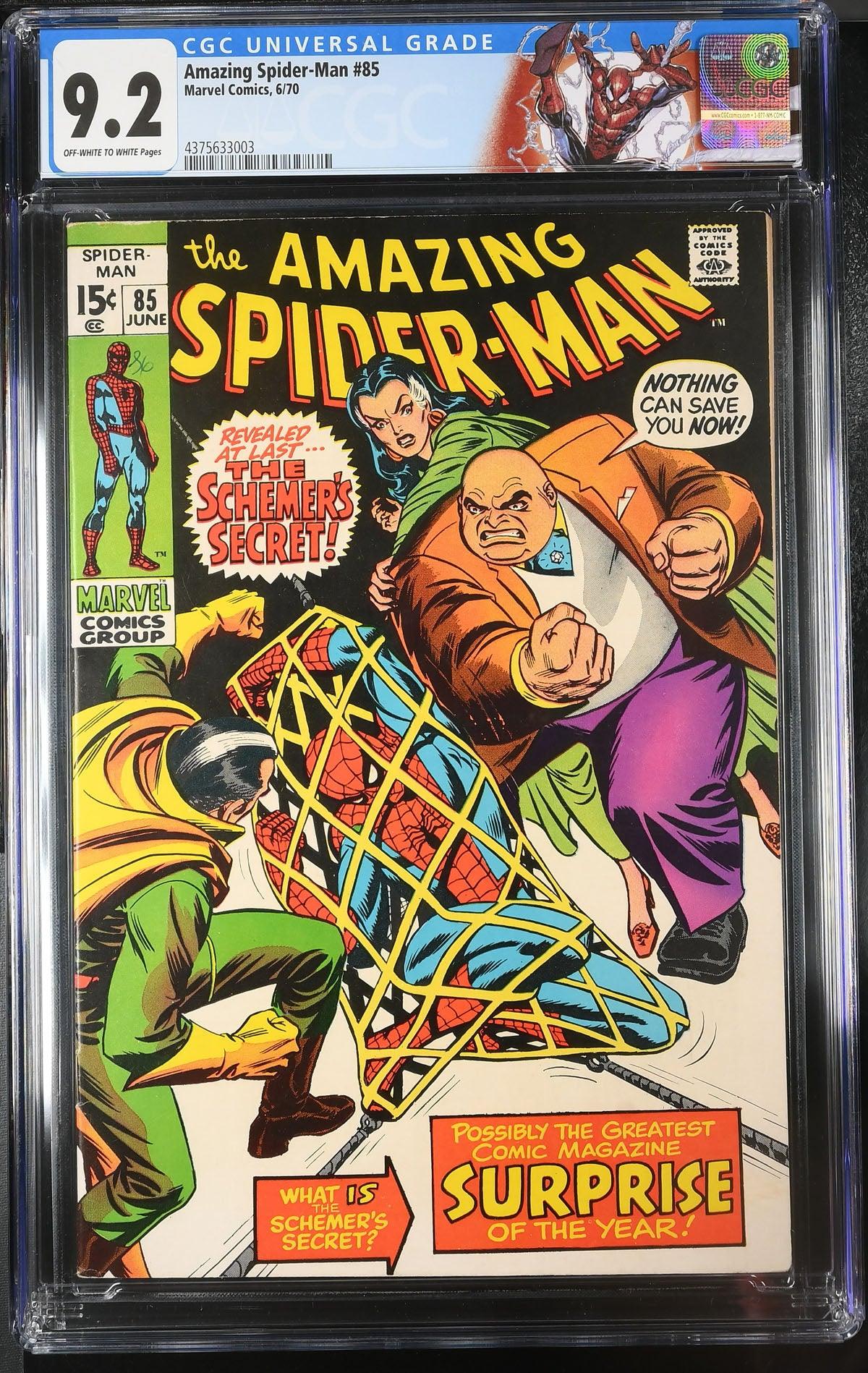 CGC AMAZING SPIDER-MAN #85 (9.2) - Kings Comics
