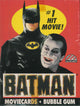 1989 REGINA BATMAN MOVIE SERIES 1 CARDS COMPLETE BOX (36 PACKS)