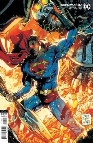 SUPERMAN VOL 6 #27 CVR B TONY S DANIEL & DANNY MIKI VAR ED - Kings Comics