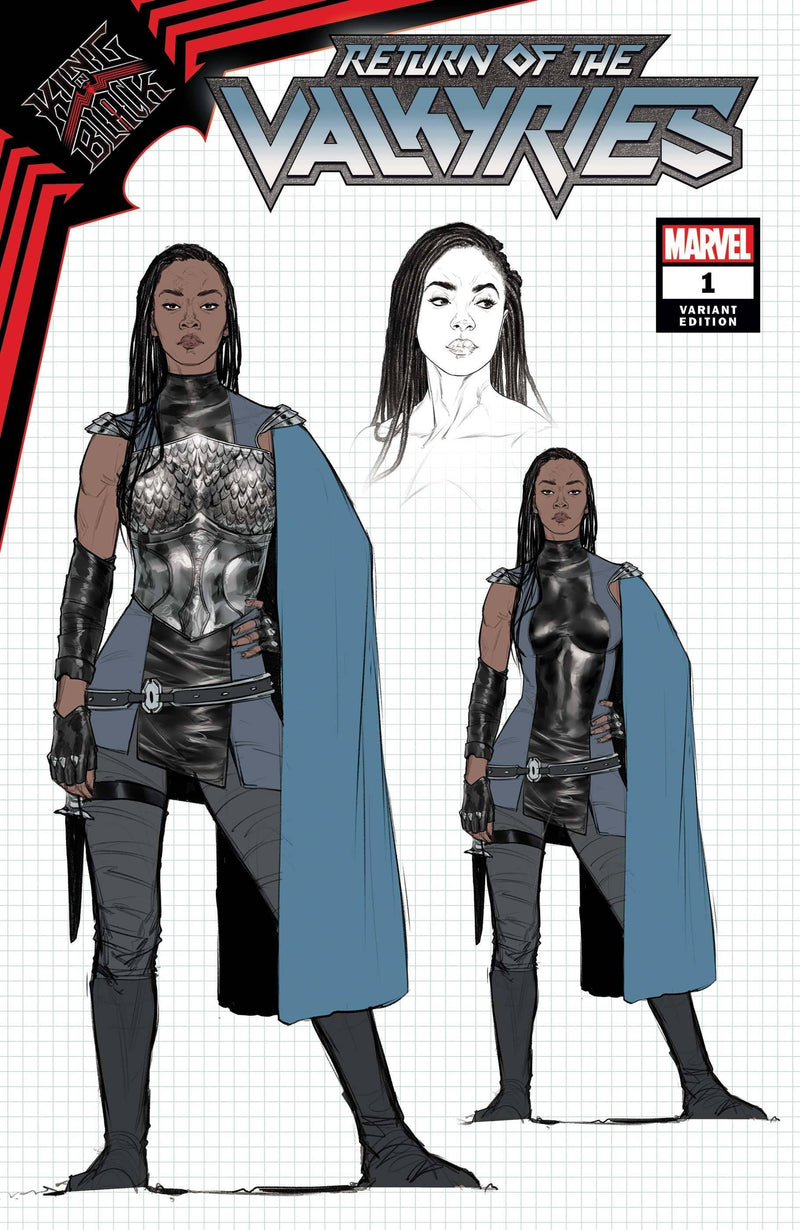 KING IN BLACK RETURN OF VALKYRIES #1 DE IULIS DESIGN VAR