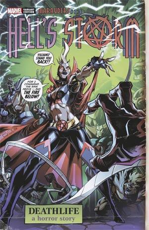 MARAUDERS #13 RANDOLPH HELLS STORM HORROR VAR XOS - Kings Comics