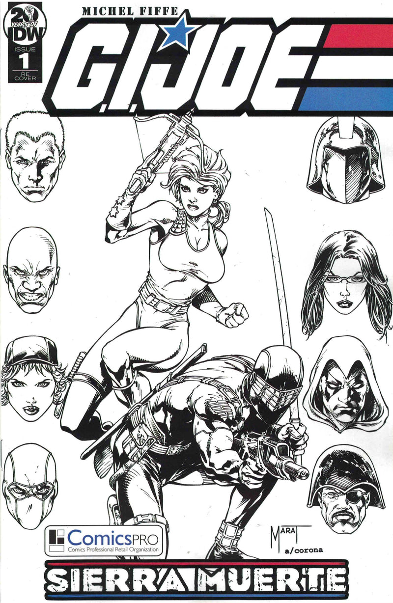 GI JOE SIERRA MUERTE #1 COMICSPRO EXCLUSIVE VARIANT