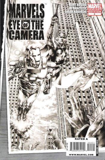 MARVELS EYE OF CAMERA #4 B & W VAR