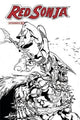 RED SONJA VOL 8 #20 11 COPY CASTRO B&W FOC INCV