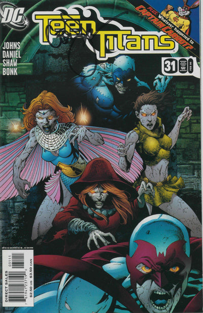 TEEN TITANS VOL 3 #31 - SIGNED BY GEOFF JOHNS