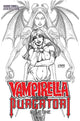 VAMPIRELLA VS PURGATORI #1 10 COPY LINSNER B&W INCV