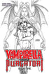 VAMPIRELLA VS PURGATORI #1 10 COPY LINSNER B&W INCV - Kings Comics