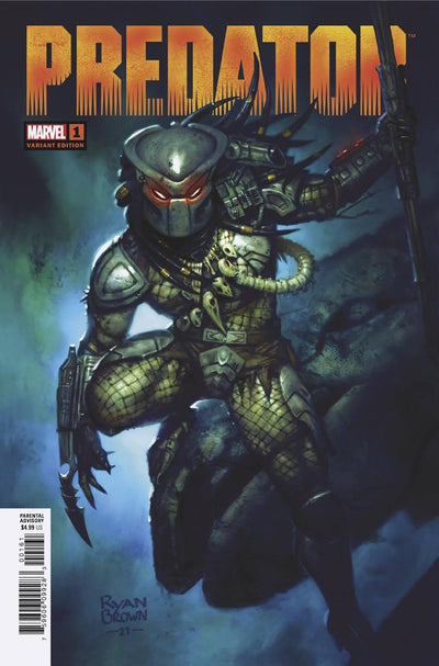 PREDATOR VOL 3 (2022) #1 25 COPY INCV BROWN VAR