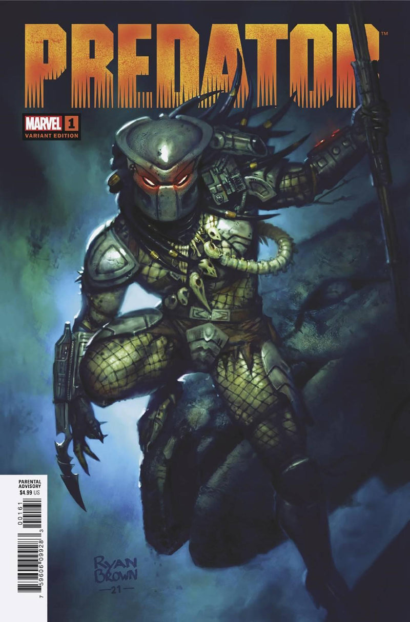 PREDATOR VOL 3 (2022) #1 25 COPY INCV BROWN VAR