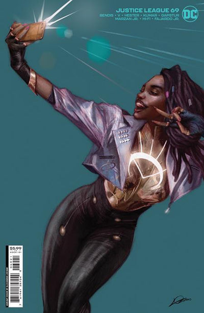 JUSTICE LEAGUE VOL 4 #69 CVR B ALEXANDER LOZANO CARD STOCK VAR