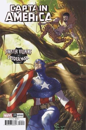 CAPTAIN AMERICA VOL 9 #30 CLARKE SPIDER-MAN VILLAINS VAR - Kings Comics