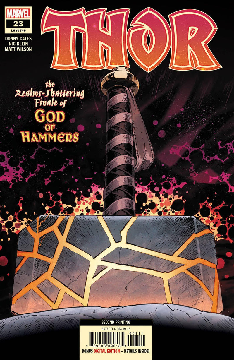 THOR VOL 6 (2020) #23 2ND PTG KLEIN VAR