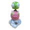 (DAMAGED) INVADER ZIM GIR ON PIG STATUE - Kings Comics