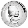 SIMPSONS - HOMER 2021 2oz SILVER PROOF HIGH RELIEF COIN