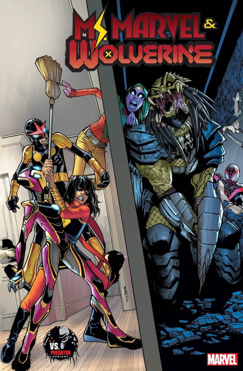 MS MARVEL WOLVERINE #1 (ONE SHOT) RAMOS PREDATOR VAR