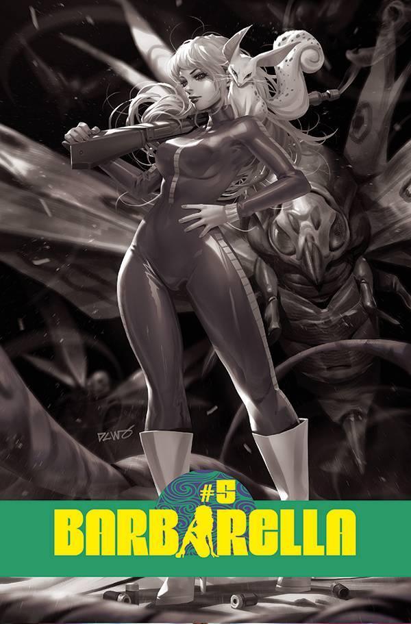 BARBARELLA (2021) #5 CVR I 25 COPY INCV CHEW B&W VIRGIN