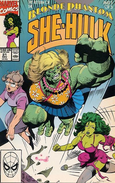 SENSATIONAL SHE-HULK #21 (1ST ABOMINATRIX)