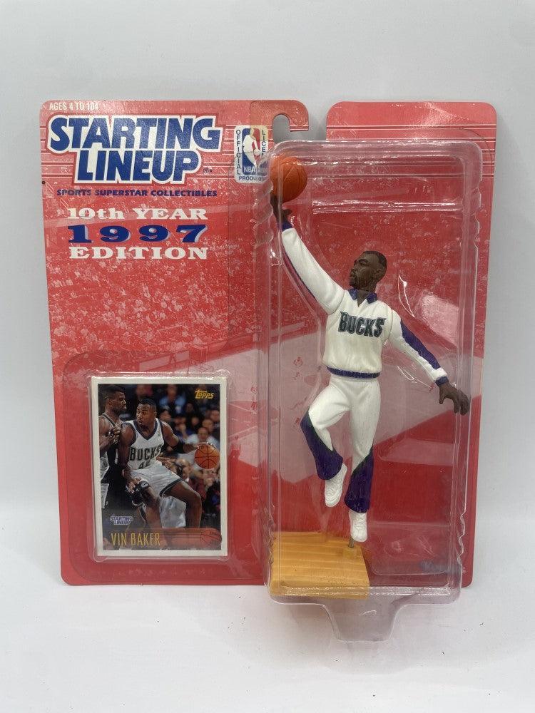 1997 STARTING LINEUP NBA VIN BAKER