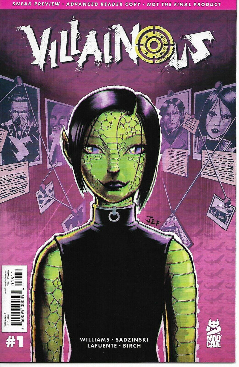 VILLAINOUS (2020) #1 SNEAK PREVIEW