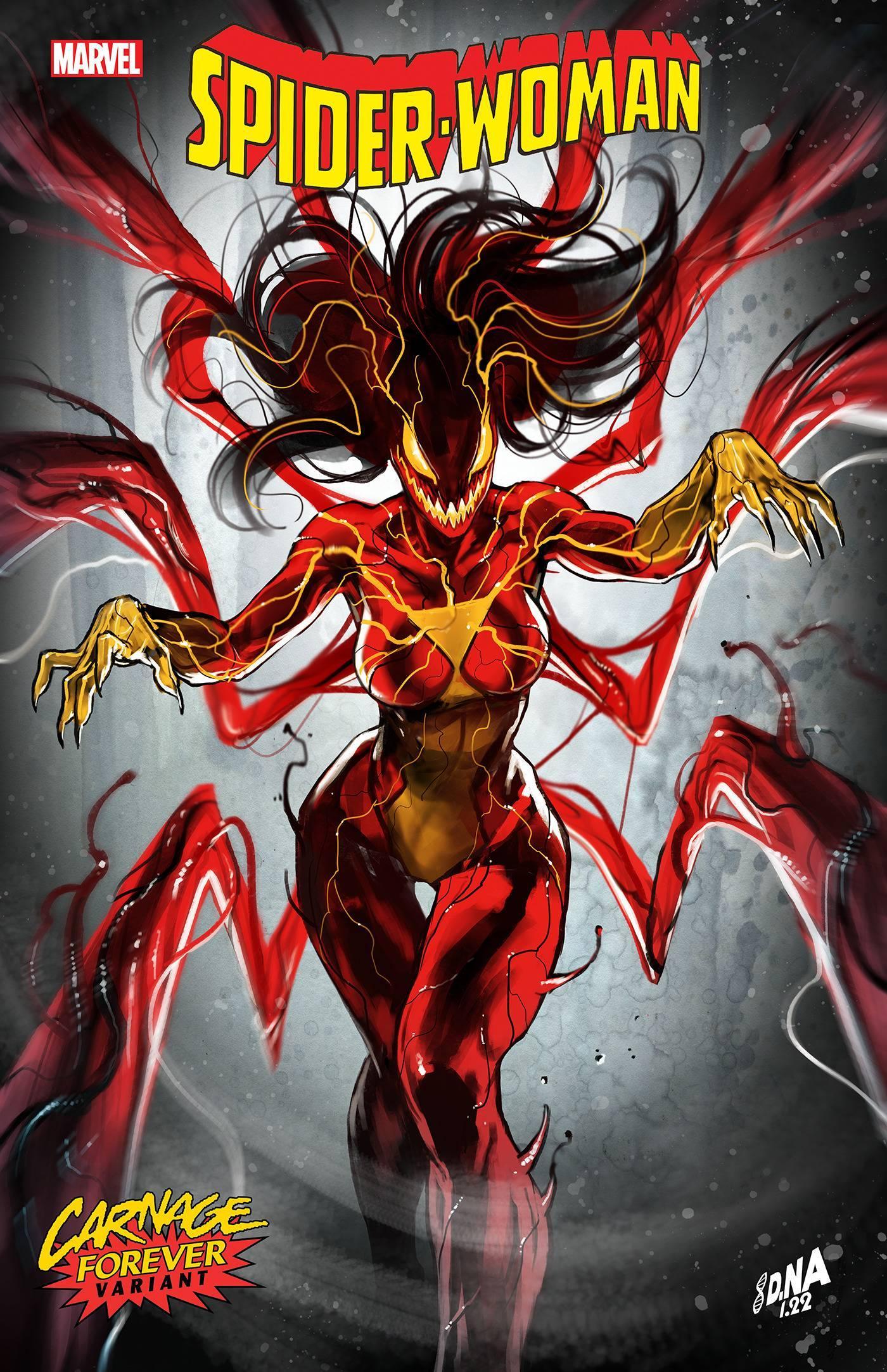 SPIDER-WOMAN VOL 7 #21 NAKAYAMA CARNAGE FOREVER VAR - Kings Comics
