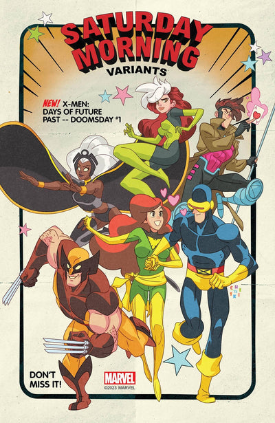 X-MEN DAYS OF FUTURE PAST DOOMSDAY (2023) #1 SATURDAY MORNING