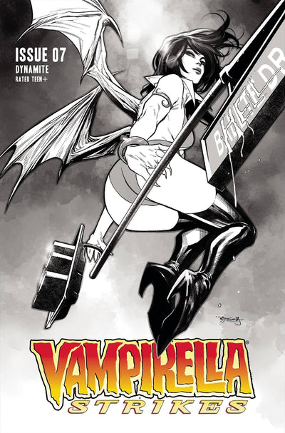 VAMPIRELLA STRIKES VOL 3 #7 CVR H 20 COPY INCV SEGOVIA B&W