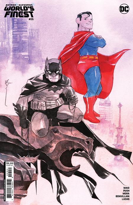BATMAN SUPERMAN WORLDS FINEST (2022) #25 CVR C DUSTIN NGUYEN CARD STOCK VAR - Kings Comics