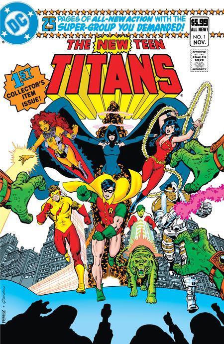 NEW TEEN TITANS (1980) #1 FACSIMILE EDITION (2023) CVR B GEORGE PEREZ & DICK GIORDANO FOIL VAR - Kings Comics