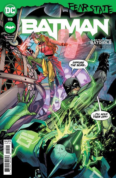 BATMAN VOL 3 (2016) #115 CVR A JORGE JIMENEZ (FEAR STATE) - Kings Comics