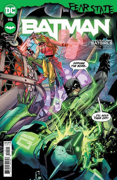 BATMAN (2016) #115 CVR A JORGE JIMENEZ (FEAR STATE)