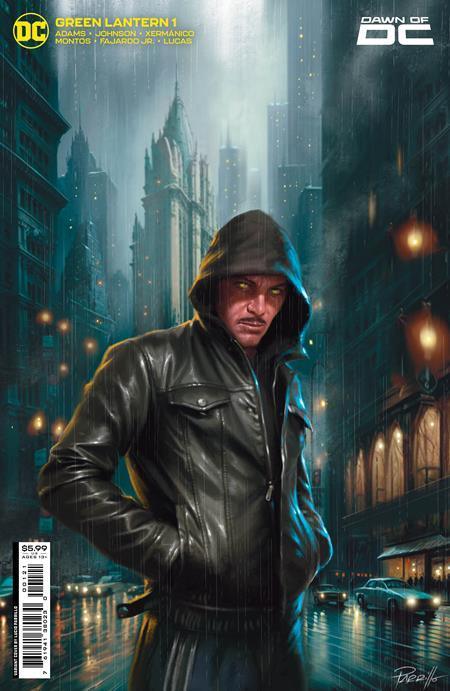 GREEN LANTERN (2023) #1 CVR B LUCIO PARRILLO CARD STOCK VAR