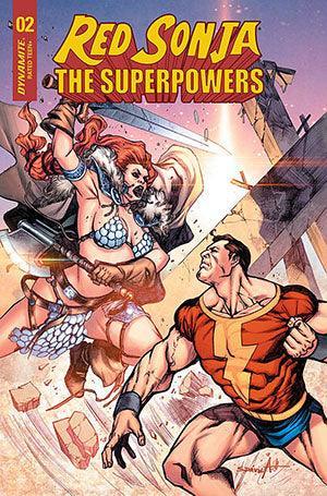 RED SONJA THE SUPERPOWERS #2 15 COPY DAVILA INCV