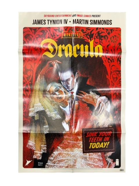 UNIVERSAL MONSTERS DOUBLE-SIDED PROMO POSTER - Kings Comics