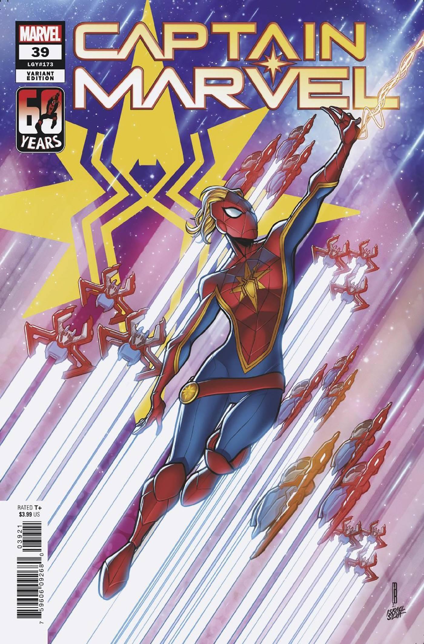 CAPTAIN MARVEL VOL 9 (2019) #39 BALDEON SPIDER-MAN VAR - Kings Comics