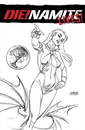 DIE!NAMITE LIVES #2 CVR G 20 COPY INCV LINSNER PENCIL ART