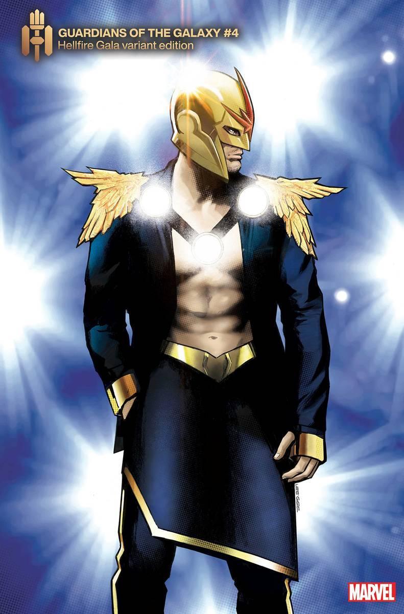 GUARDIANS OF THE GALAXY (2023) #4 LEE GARBETT HELLFIRE GALA VAR