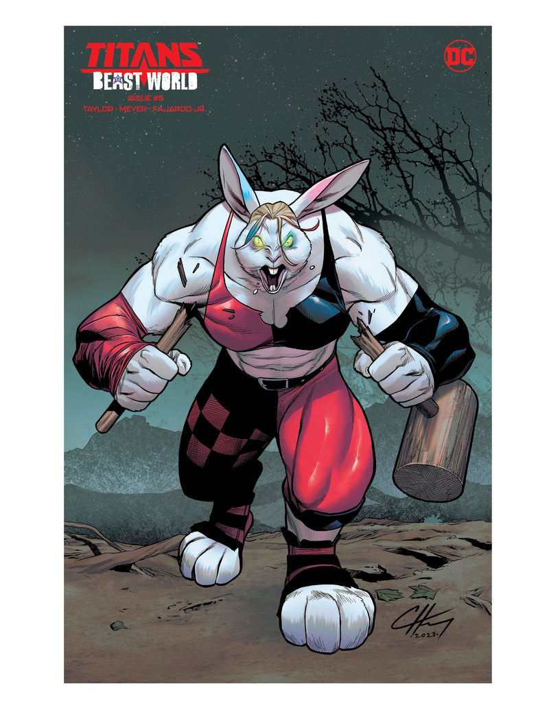TITANS BEAST WORLD (2023) #5 CVR D CLAYTON HENRY LENTICULAR VAR