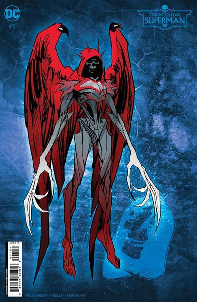 KNIGHT TERRORS SUPERMAN (2023) #1 CVR F INC 1:50 DAN MORA DESIGN CARD STOCK VAR